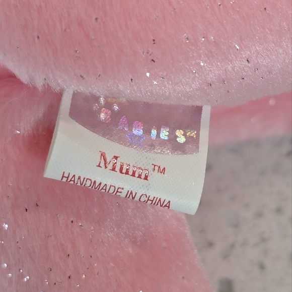 Ty - Mum - Pink Teddy Bear Plush Toy - Picture 4 of 5